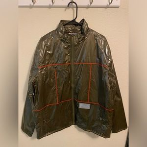 Fila XL Mens PVC shiny rain jacket